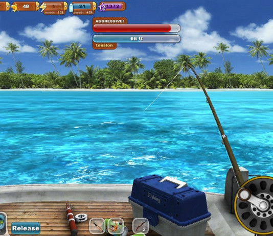 game câu cá mập biển