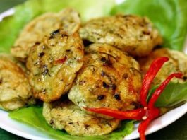 Trình bày món chả cá rô phi